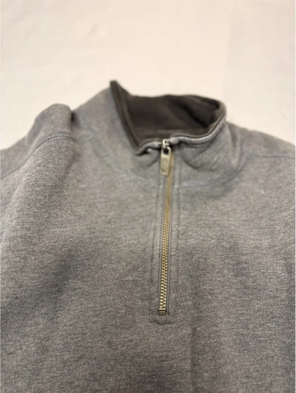Men’s Banana Republic Pull Over Top Gray Small